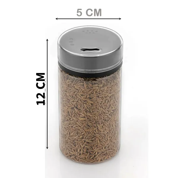 Transparent_Plastic_Spice_Bottle_Set_Of_3_|_Round_Masala_Containers_With_Normal_Lid_|_Kitchen_Seasoning_Storage_Jars_|_160_Ml_Each