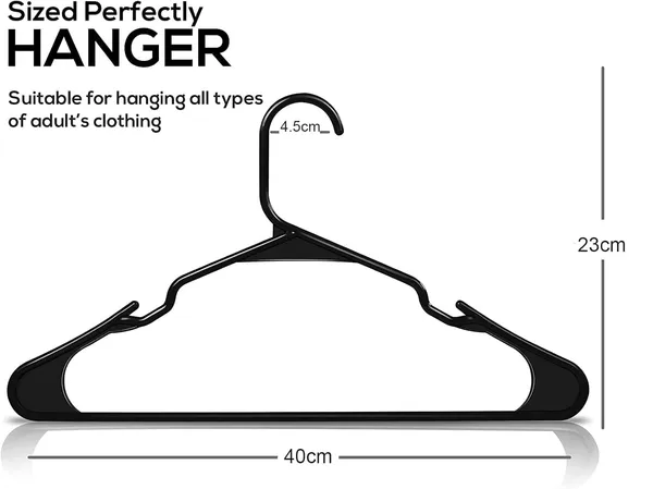 Pack_Of_6__Heavy_Duty_Plastic_Clothes_Hangers__Grey_Smooth_Finish_Adult_Size_40X23Cm__Notched_Design_Durable_&_Space_Saving