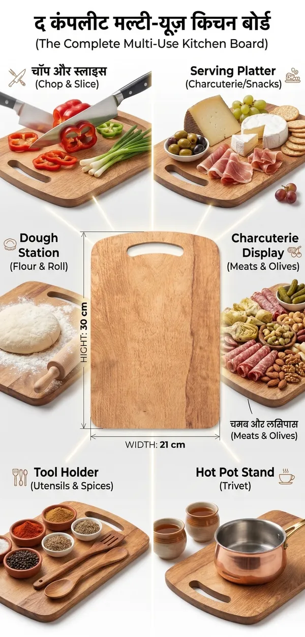 Wood_Chopping_Board_for_Kitchen_(30x21_cm)_|_Multi-Purpose_Wooden_Cutting_Board_for_Vegetables,_Fruits_&_Meat_|_Anti-Bacterial_&_Eco-Friendly_Serving_Platter_with_Easy_Grip_Handle