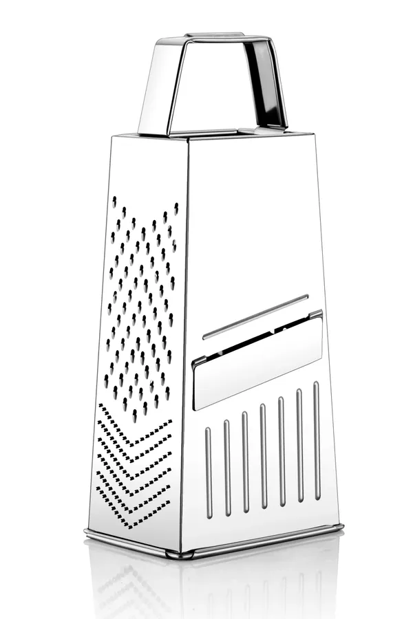 Hirapara_Home_Heavy_Duty_Stainless_Steel_Chopping/Cutting_Board_with_Single_Lip_Edge_&_Multipurpose_Box_Grater_(Khamni)_Combo_Set_for_Kitchen