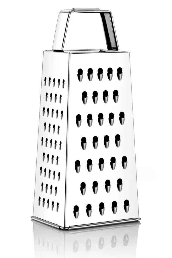 Hirapara_Home_Heavy_Duty_Stainless_Steel_Chopping/Cutting_Board_with_Single_Lip_Edge_&_Multipurpose_Box_Grater_(Khamni)_Combo_Set_for_Kitchen
