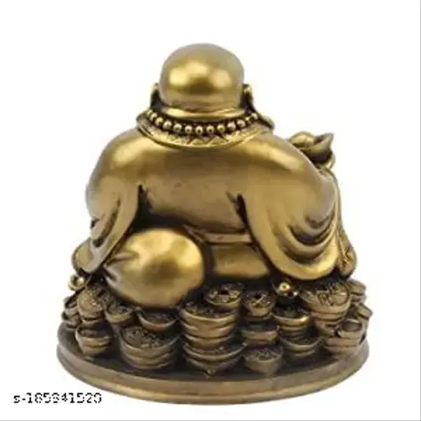 Resin_Fengshui_Figurine_Laughing_Buddha_Sitting_On_Luck_Money_Coins_Carrying_Golden_Ingot_For_Good_Luck_Happiness_5_Inches_Gold_1_Piece_Home_Deocration_Gifting_Made_In_India_Idols_Figurines
