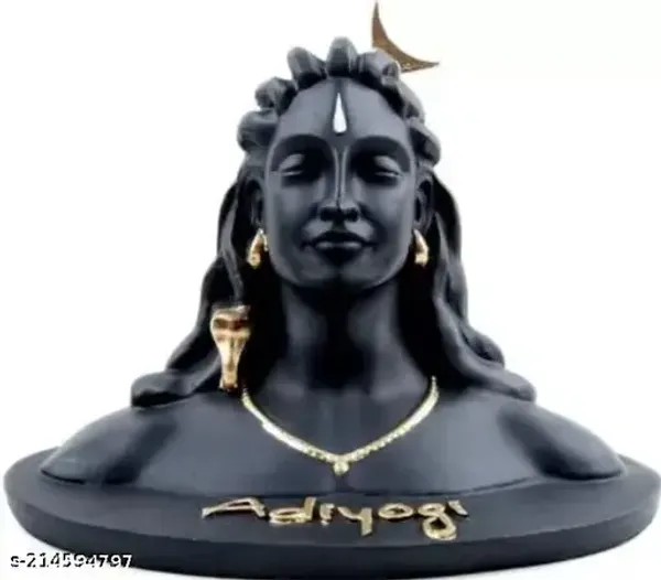 Pack_Of_2_Resin_Lord_Adiyogi_Mahadev_Shiv_Shankara_Premium_Quality_Showpiece_Idol_Murti_Statue_For_Car_Dashboard_6_X_4.5_X_4_Inches_Black