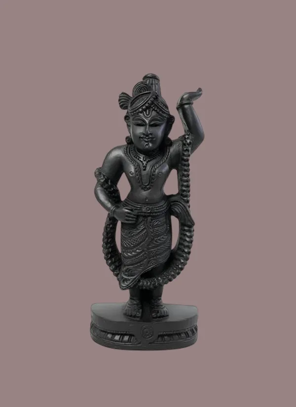 Divine_Krishna_Idol_Black_Decorative_Showpiece_Nathdwara_Krishna_Ji