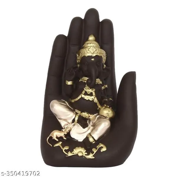 Polyresin_Handcrafted_Palm_Ganesha_Idol_Showpiece_For_Home_Decor_Brown