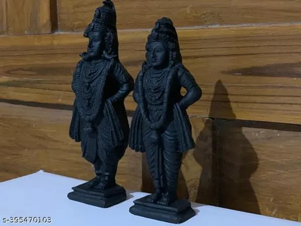 Poly_Marble_Vitthal_Rukmini_Statue_Vitthal_Rukmani_Stand_Idol_Of_God_Vitthal_Rukmai_Pair_Statue_For_Home_Decor_Gifting_Showpieces_For_Home_6_Inch_Height