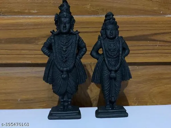 Poly_Marble_Vitthal_Rukmini_Statue_Vitthal_Rukmani_Stand_Idol_Of_God_Vitthal_Rukmai_Pair_Statue_For_Home_Decor_Gifting_Showpieces_For_Home_6_Inch_Height