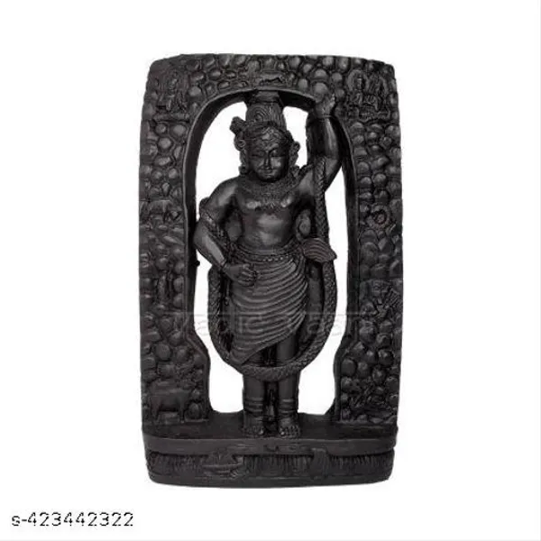 Aunthetic_Shrinathji_Darshan_Swarup_Black_Matt_7.6_Inch_Height
