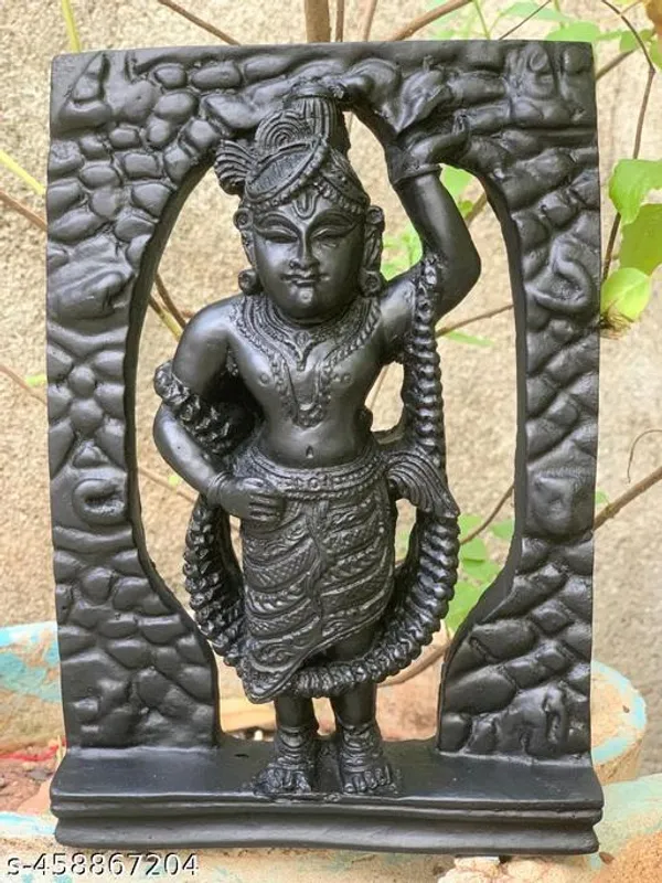 Nathdwara_Srinathji_Girikandra_Darshan_Swaroop_Lord_Krishna_Statue_Sculpture_For_Home_Office_Bedroom_Living_Room_Size_Height_8_Inch_Lenghth_5.5_Inch_Material_Marble_Dust