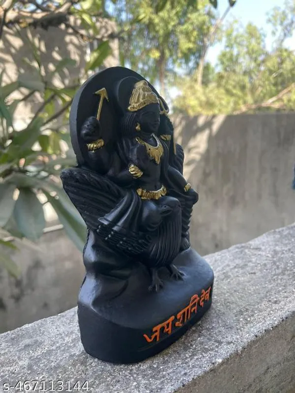 Marble_Dust_Lord_Shani_Dev_Shani_Maharaj_Statue_7_Inches_Black_1_Piece