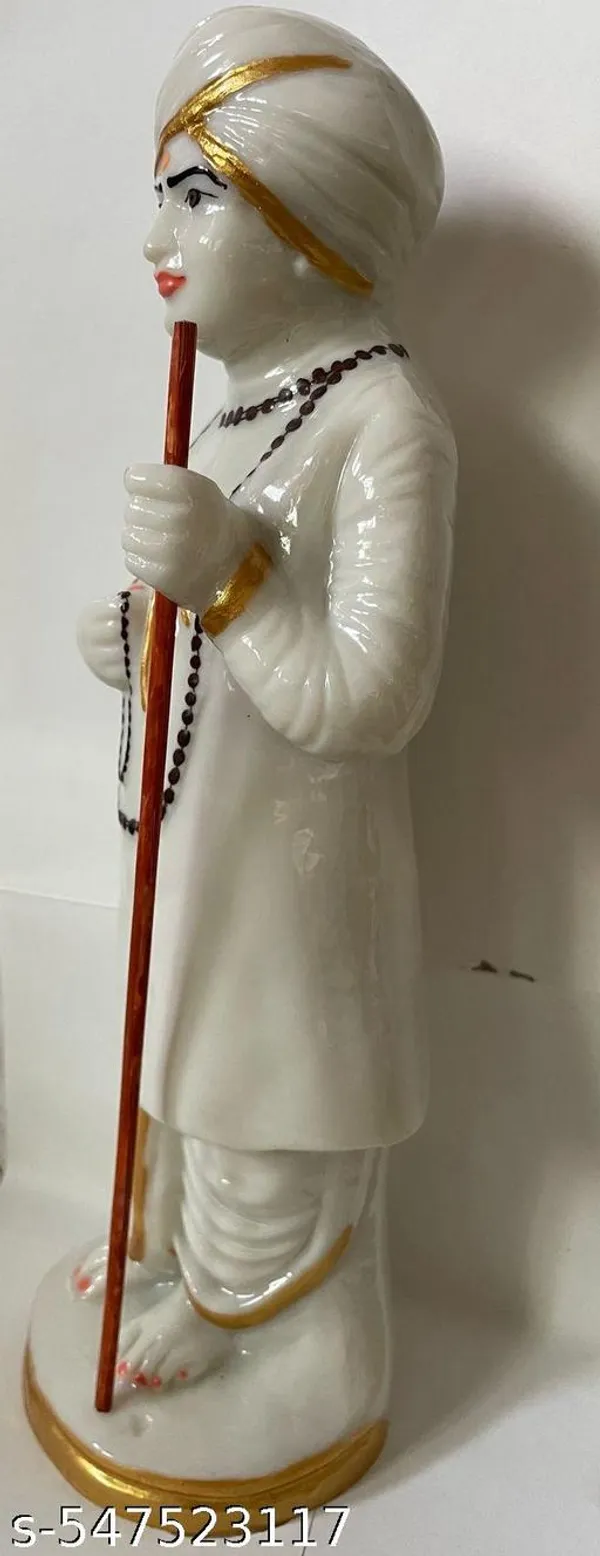 Virpur_Jalaram_Bapa_Idol_11_Inch_Handcrafted_Decorative_Statue_For_Home_Office_Mandir_Gift_Collectible_Use_Traditional_Indian_Art