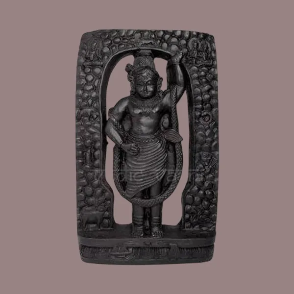 Aunthetic_Shrinathji_Darshan_Swarup_Black_Matt_7.6_Inch_Height