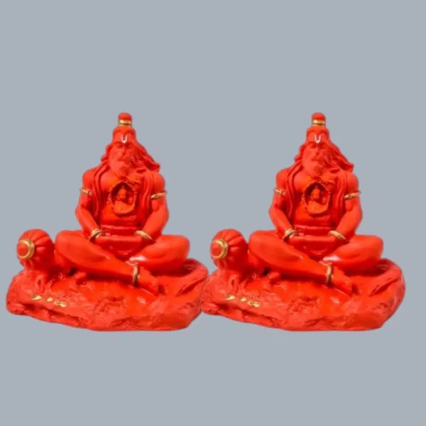 Gold_Hanuman_Ji_Murti_Lord_Bajrangbali_Dhyan_Mudra_Meditation_For_Home_Car_Dashboard_Decorative_Showpiece_11_Cm_Resin_Gold_Pack_Of_2