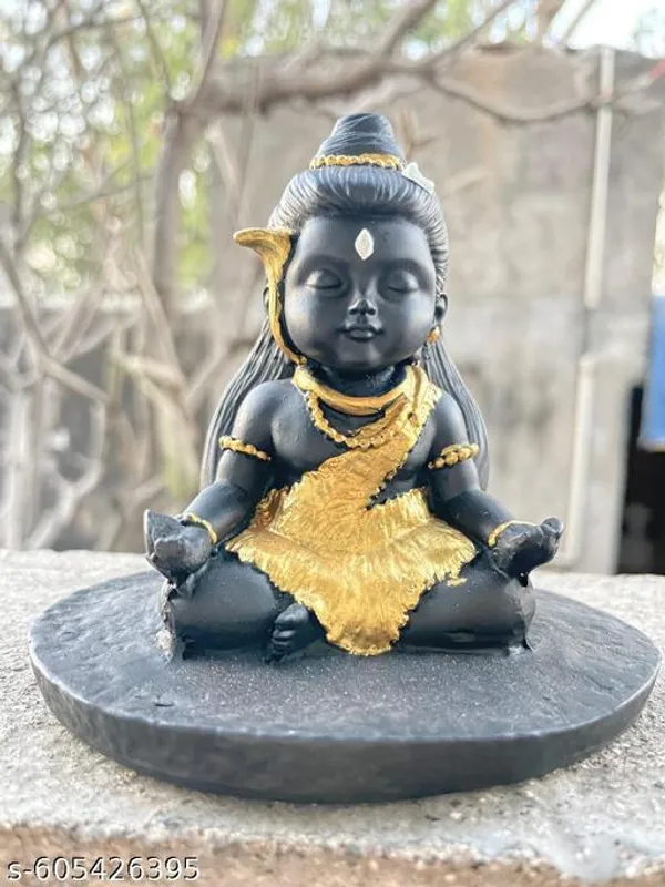 Pack_Of_2_Black_Gold_Lord_Shiva_Idol_Resin_Mahadev_Statue_For_Home_Temple_Pooja_Mandir_Car_Dashboard_Decorative_Shivji_Murti_For_Spiritual_Gifting_Decor_Lord_Shiva