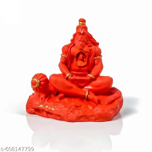 Gold_Hanuman_Ji_Murti_Lord_Bajrangbali_Dhyan_Mudra_Meditation_For_Home_Car_Dashboard_Decorative_Showpiece_11_Cm_Resin_Gold_Pack_Of_2