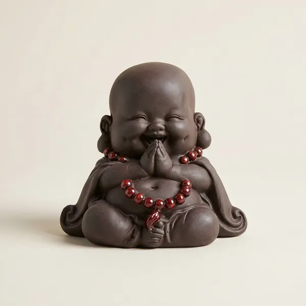 Pack_Of_2_Buddha_Statue_Laughing_Buddha_Smiling_Little_Buddha_Marble_Dust_Buddha_Statue_Little_Monk_Figurine_Cute_Baby_Buddha_For_Home_Office_Car_Decors_Gift_Crafts_And_Arts_Brawn_Maala