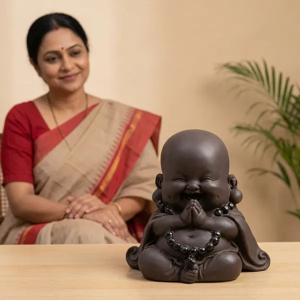 Pack_Of_2_Buddha_Statue_Laughing_Buddha_Smiling_Little_Buddha_Marble_Dust_Buddha_Statue_Little_Monk_Figurine_Cute_Baby_Buddha_For_Home_Office_Car_Decors_Gift_Crafts_And_Arts_Black_Maala