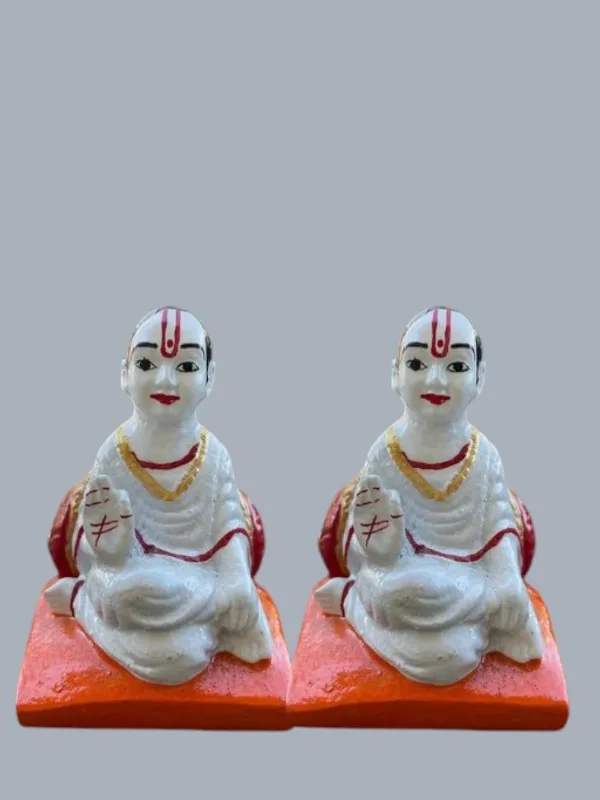 Pack_Of_2_Mahaprabhuji_Shri_Vallabhacharyaji_Champranya_Mahaprabhuji_Nathdwara_Mahaprabhuji_Idol_Marble_Dust_Resin_Height_3_Inch
