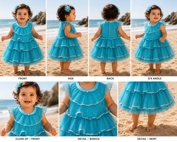 399/-_Sale_:_Sky_Blue_Glitter_Layered_Princess_Party_Wear_Frock_-_NR