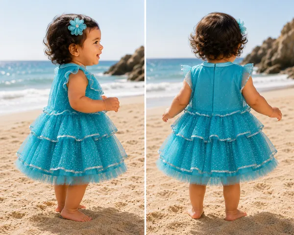 399/-_Sale_:_Sky_Blue_Glitter_Layered_Princess_Party_Wear_Frock_-_NR