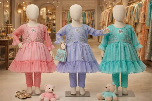 Pink_Tiered_Dress_With_Embroidered_Bodice_And_Matching_Leggings_-_Girls_Ethnic_Wear_Set