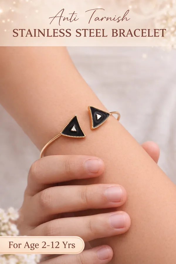 Anti_Tarnish_Stainless_Steel_Triangle_Bracelet_For_Kids