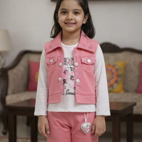 Girls_3-Piece_Pink_Denim_Jacket_And_Pants_Set