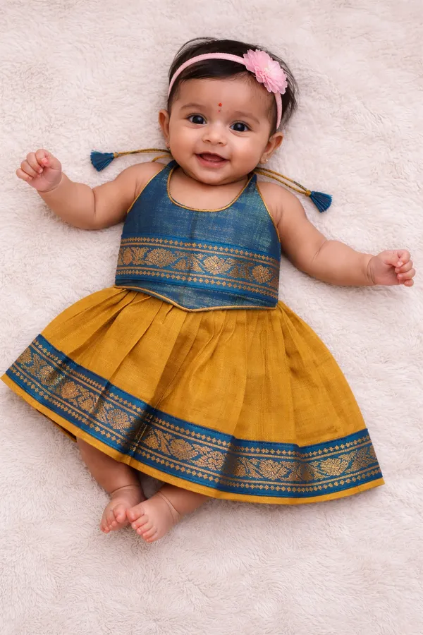 Blue_Traditional_Sleeveless_Pattu_Pavadai_Ethnic_Dress_For_Baby_Girls