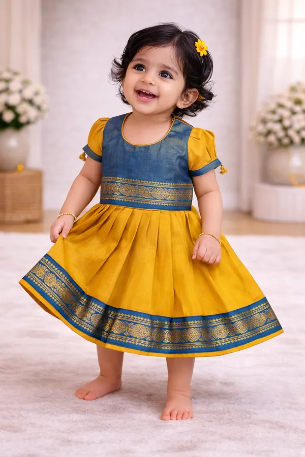 Blue_Traditional_Pattu_Pavadai_Ethnic_Dress_For_Baby_Girls