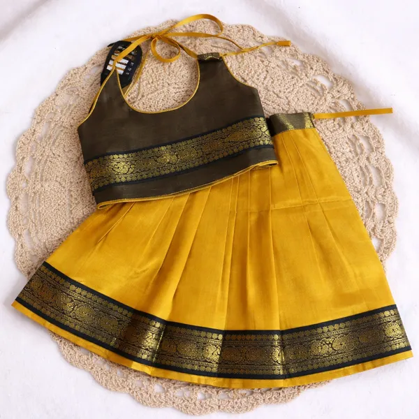 Navy_Blue_Traditional_Sleeveless_Pattu_Pavadai_Ethnic_Dress_For_Baby_Girls