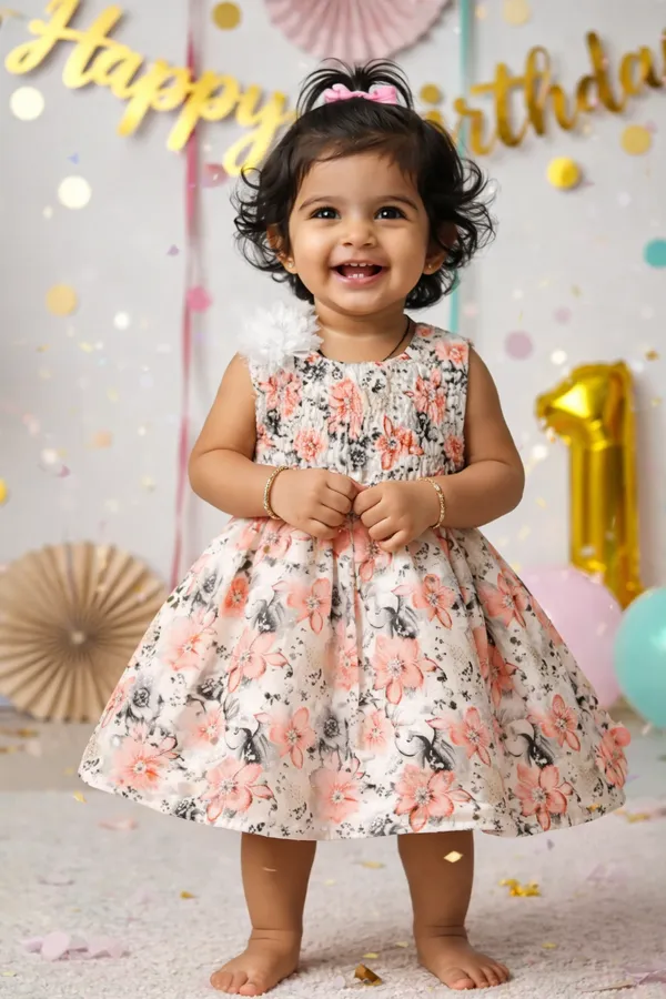 Girls_Floral_Print_Sleeveless_Party_Dress