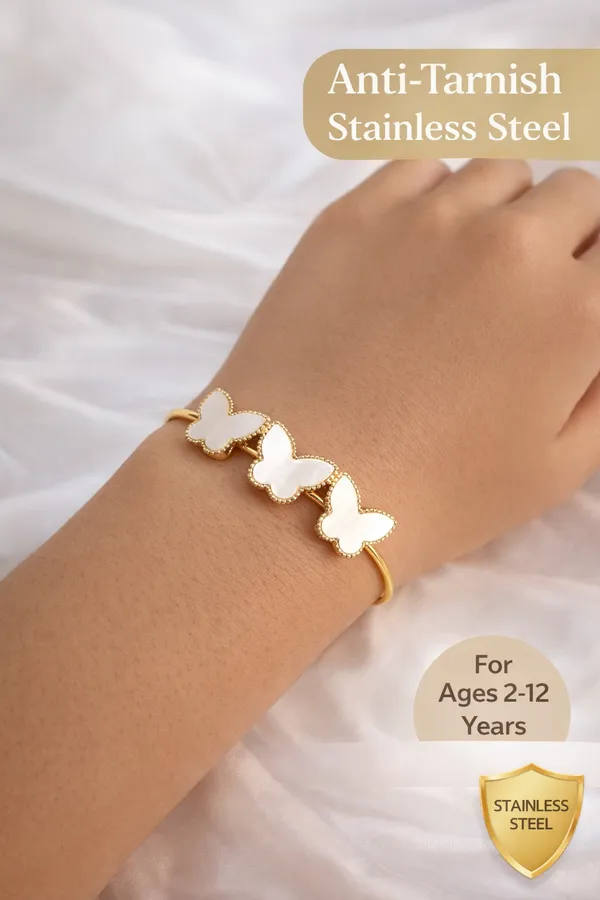Anti-Tarnish_Stainless_Steel_Butterfly_Bracelet_For_Kids