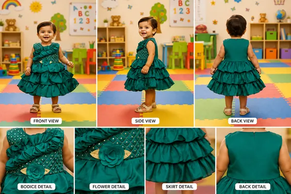 Emerald_Green_Layered_Party_Wear_Frock
