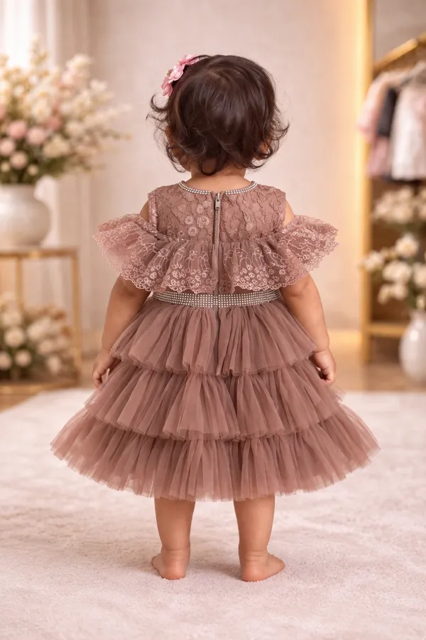 Girls_Dusty_Rose_Tiered_Tulle_Party_Dress_With_Ruffled_Cape_Sleeves_(Clearance_Sale)