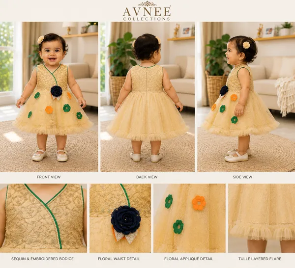 Girls_Cream_Floral_Party_Wear_Frock_(Clearance_Sale)