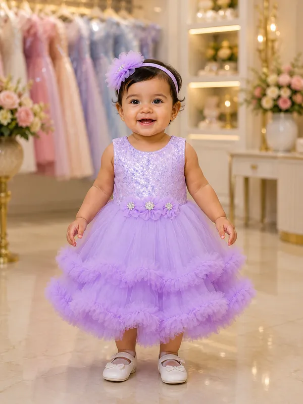 Girls_Lavender_Sequin_Party_Wear_Princess_Frock