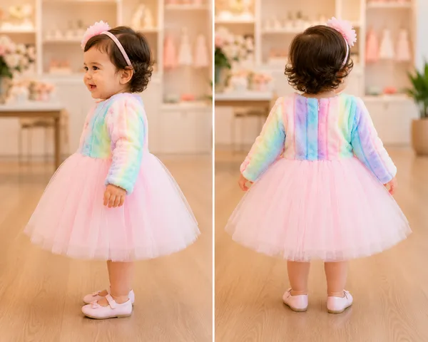 Girls_Rainbow_Pastel_Winter_Party_Wear_Frock