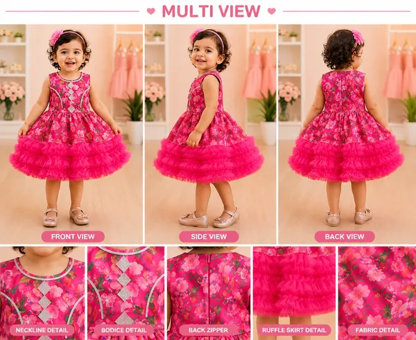 Girls_Rani_Pink_Floral_Party_Wear_Frock