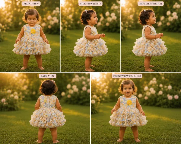 Girls_Yellow_Floral_Layered_Party_Wear_Frock