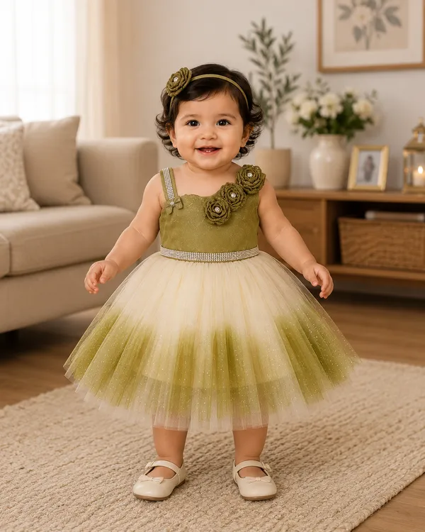 Green_Ombre_Floral_Princess_Party_Wear_Dress
