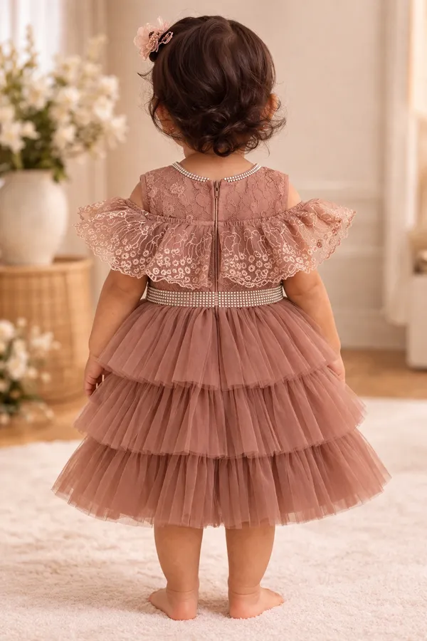 Girls_Dusty_Rose_Tiered_Tulle_Party_Dress_With_Ruffled_Cape_Sleeves_(Clearance_Sale)