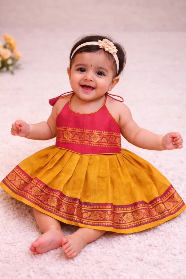 Pink_Traditional_Pattu_Pavadai_Ethnic_Dress_For_Baby_Girls