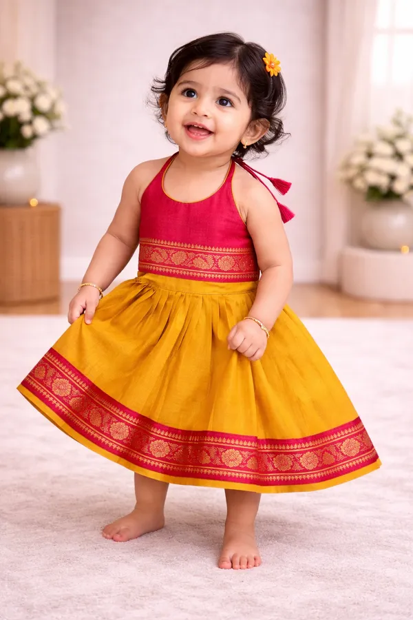Pink_Traditional_Pattu_Pavadai_Ethnic_Dress_For_Baby_Girls