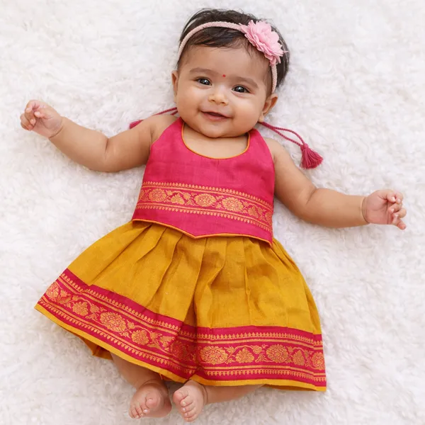 Pink_Traditional_Pattu_Pavadai_Ethnic_Dress_For_Baby_Girls