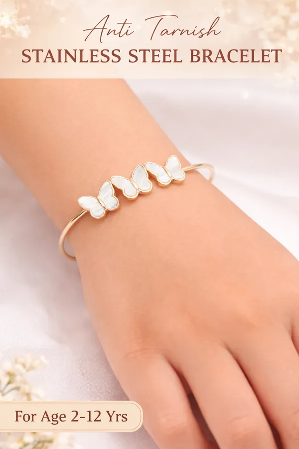 Anti-Tarnish_Stainless_Steel_Butterfly_Bracelet_For_Kids