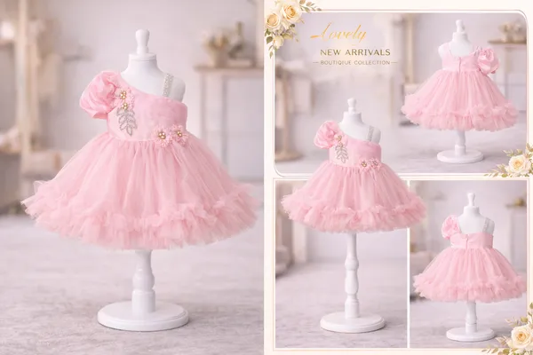 Pink_Tulle_Flower_Girl_Dress_With_Embellished_Shoulder