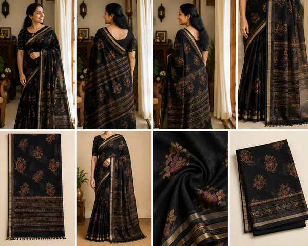 Midnight_Black_Floral_Saree