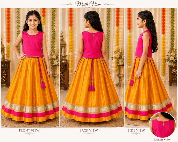 Mustard_Yellow_&_Rani_Pink_Silk_Blend_Pattu_Pavadai_Set_for_Girls_–_Festive_Traditional_Wear_(Clearance_Sale)
