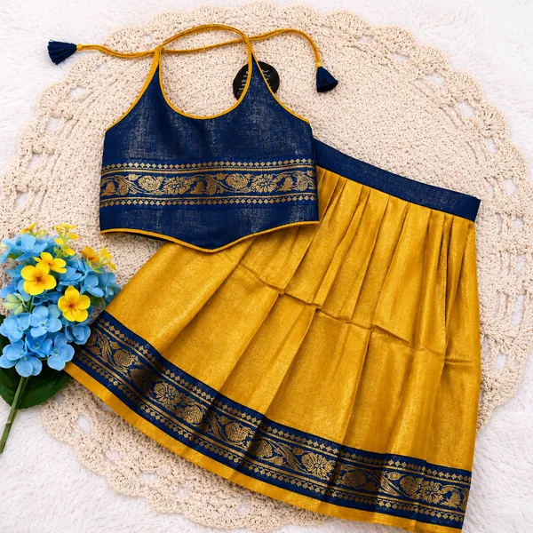 Navy_Blue_Traditional_Sleeveless_Pattu_Pavadai_Ethnic_Dress_For_Baby_Girls