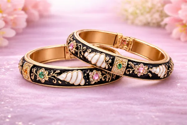 Beautiful_Anti_Tarnish_Meenakari_Kadas_For_Kids_-_Set_Of_2